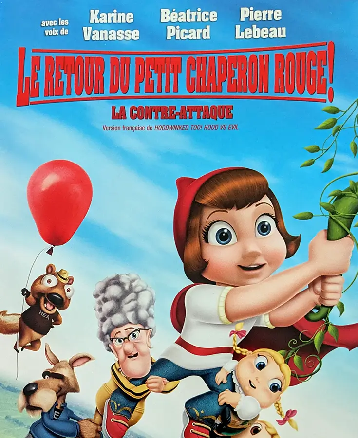 Affiche du film Le Retour du petit chaperon Rouge : La contre-attaque